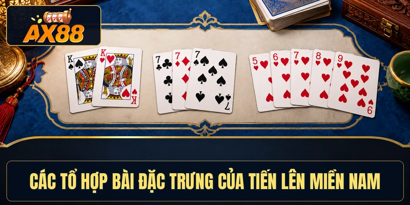 Các tổ hợp bài đặc trưng của Tiến lên miền Nam