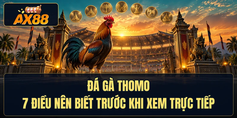 Đá Gà Thomo - 7 Điều Nên Biết Trước Khi Xem Trực Tiếp
